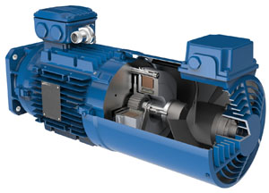 Watt Drive Bremsmotor mit Geber und Fremdlüfter